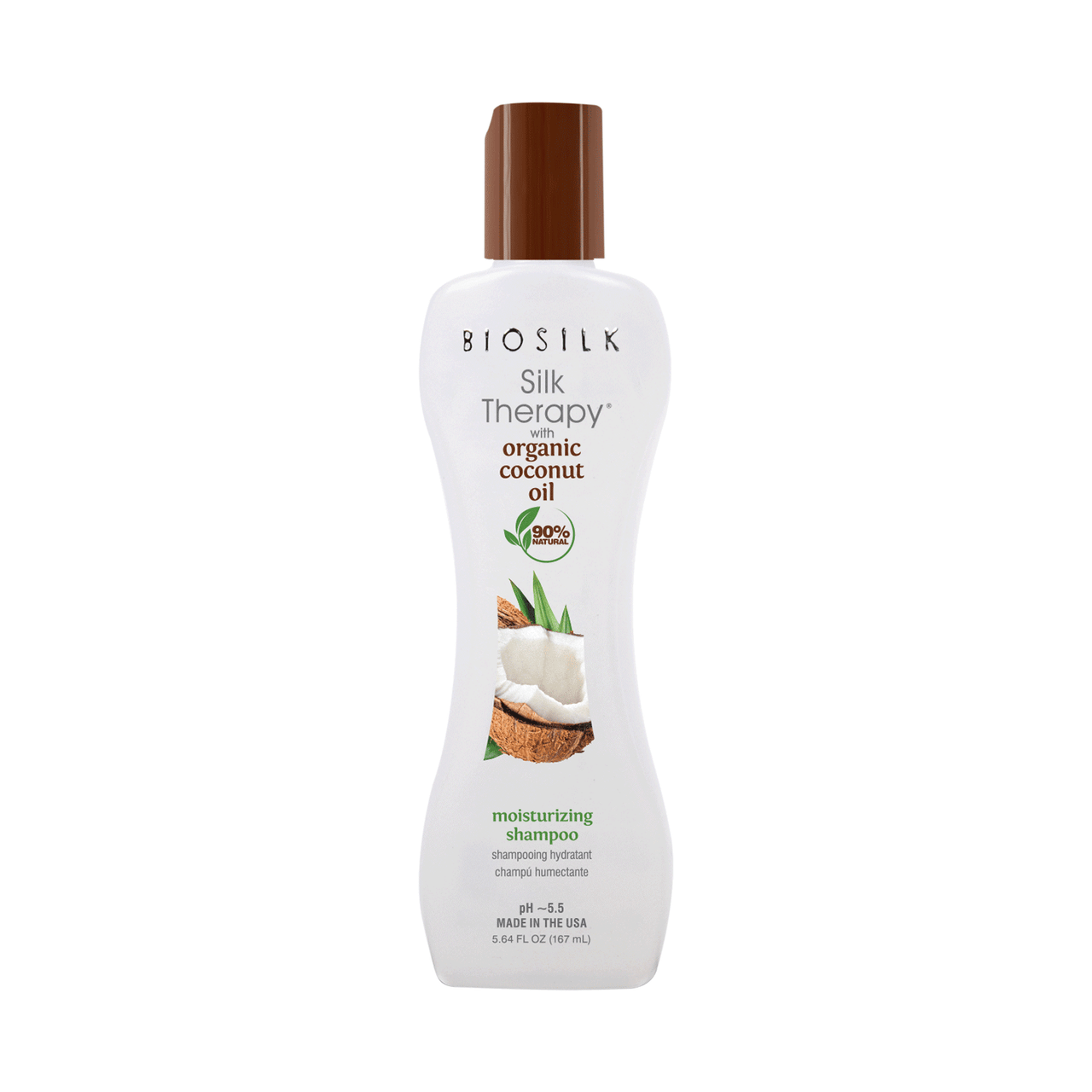 BioSilk Biosilk Silk Therapy with Coconut Oil Moisturizing Shampoo 5.64 fl oz