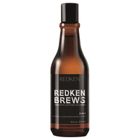 Thumbnail for Redken Brews 3-in-1 Shampoo, Conditioner & Body Wash 300ml 