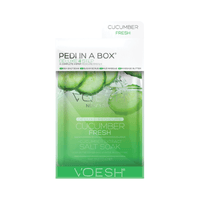 Voesh Deluxe 4-Step Pedi In A Box Cucumber Fresh 1 Kit