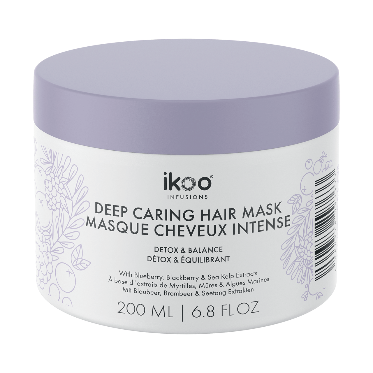 ikoo Deep Caring Hair Mask Detox & Balance 6.8 fl. oz.