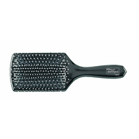 Thumbnail for Dannyco Wide Rectangular Paddle Cushion Brush with ball-tipped nylon bristles 