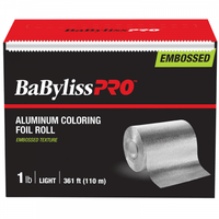 Thumbnail for BaBylissPRO Foil  - Embossed, LIGHT weight,  1 lb box Silver  