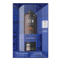 American Crew Father's Day Forming Cream, Daily Shampoo Duo 