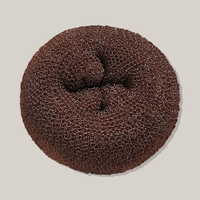Thumbnail for Dannyco (3/pk) Brown Hair Donut #DONUTBRC 