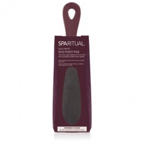 Sparitual Sole Mate Eco Foot File Dual-Sided 80/150 Grit w/ refills 