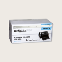 Thumbnail for Babylisspro Black aluminum coloring foil roll smooth 1 lb #BESFOILLKUCC 