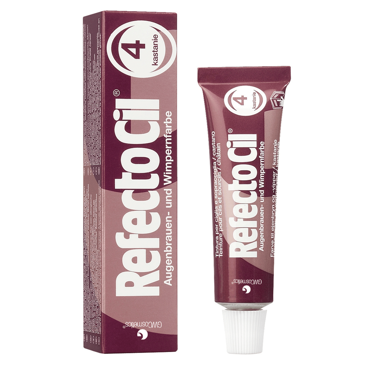 Cosmetic Brands of N. America RefectoCil Cream Tint Chestnut #4 .5 oz.