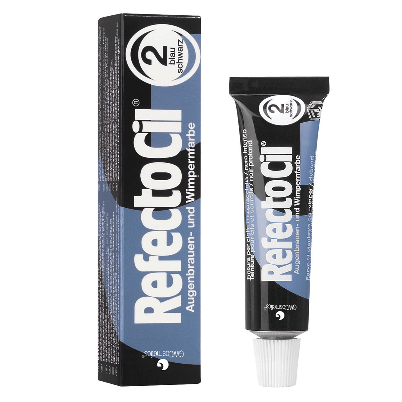 Cosmetic Brands of N. America RefectoCil Cream Tint Blue Black #2 .5 oz.