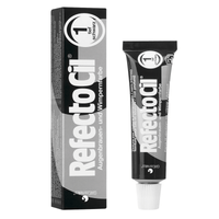 Thumbnail for Cosmetic Brands of N. America RefectoCil Cream Tint Pure Black #1 .5 oz.