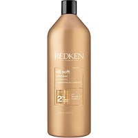 Thumbnail for Redken All Soft Shampoo | Für trockenes/sprödes Haar | Bietet intensive Weichheit und Glanz | Mit Arganöl | 33,8 fl oz | Verpackung kann variieren