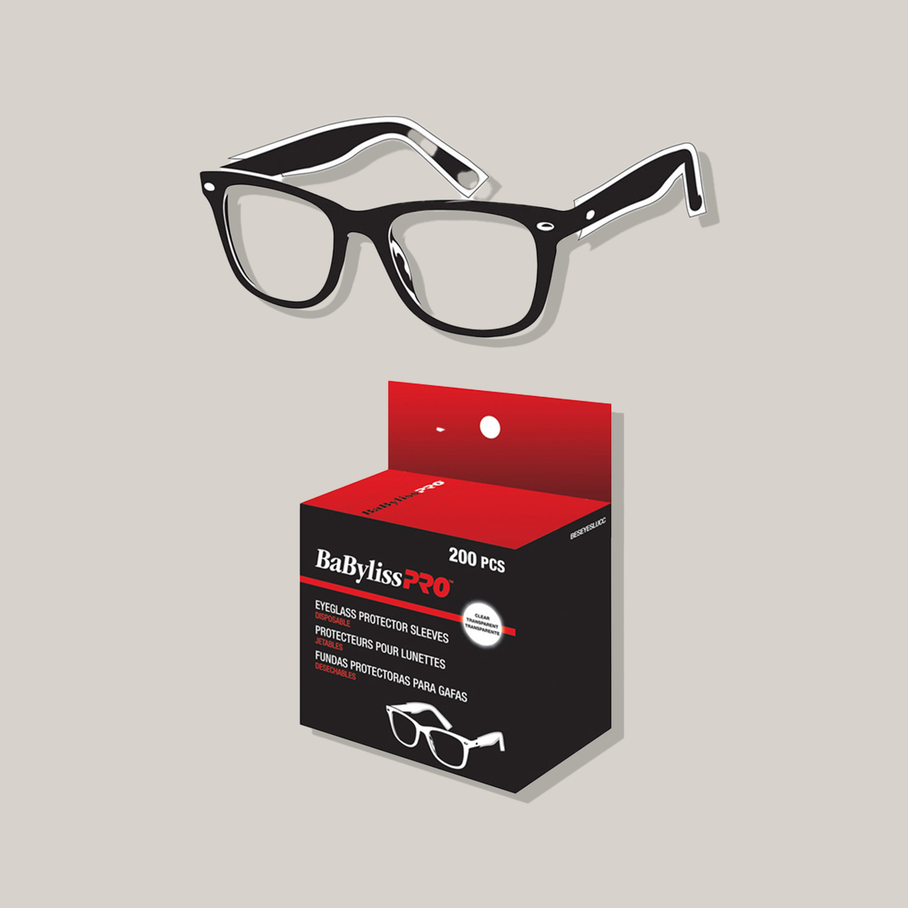 Babylisspro Disposable eyeglass sleeves 