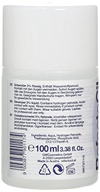 Thumbnail for REFECTOCIL COLOR KIT- Blue Black Cream Hair Dye 1/2oz + Liquid Oxidant 3% 3.38oz + Mixing Brush + Mixing Dish