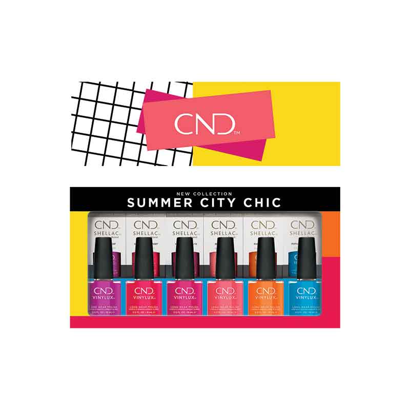 CND Shellac & Vinylux Summer City Chic Prepack