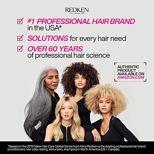 Redken Extreme Length Shampoo | For Hair Growth | Prevents Breakage & Strengthens Hair | Infused With Biotin | 33.8 Fl Oz | Packaging May Vary