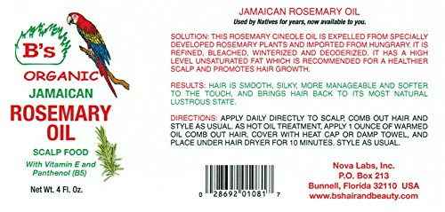 Jamaican Organic Rosemary Oil