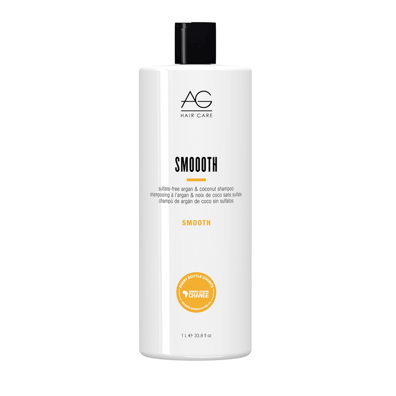 AG Hair Smoooth Sulfate-free Argan Shampoo 1 Liter