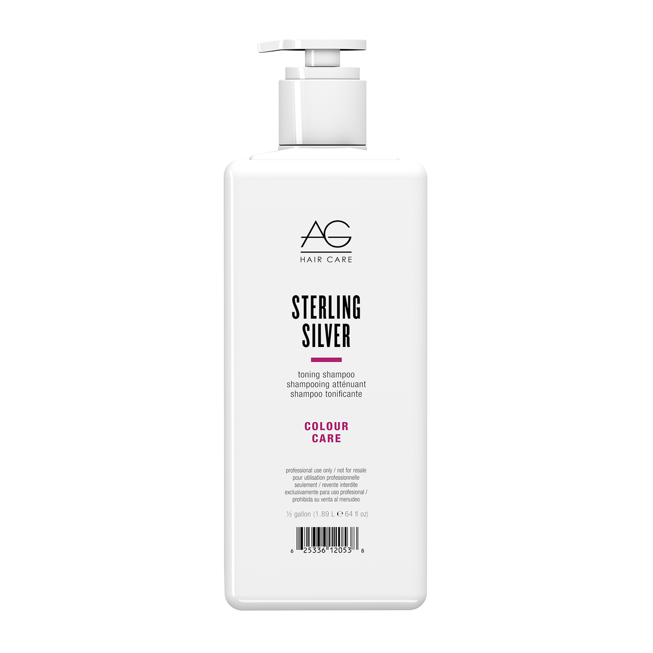 AG Hair Sterling Silver Shampoo 1/2 Gallon