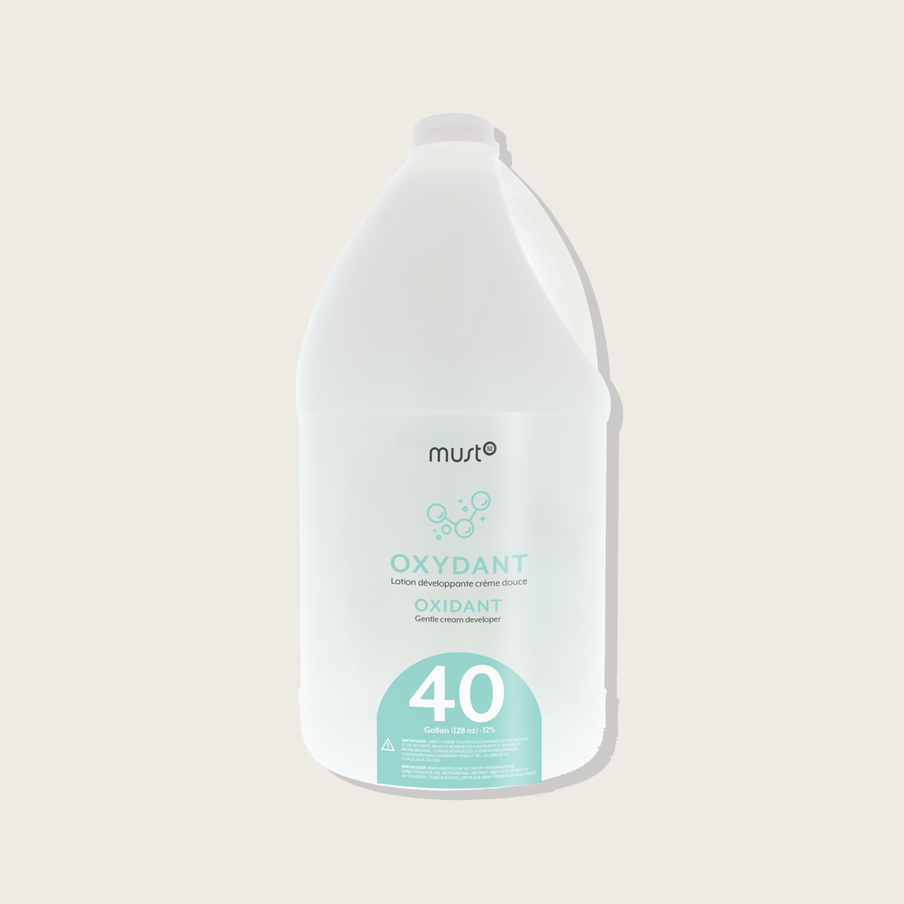Must52 Must52 Gentle Cream Developer  40 Vol. Gallon 