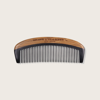 Thumbnail for Brave & Bearded Bakelite beard comb 13 cm 