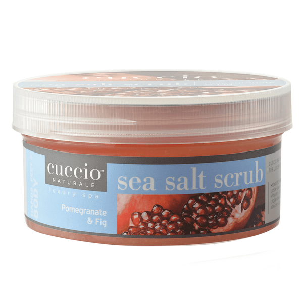 Cuccio  Cina Pro  Star Pro Cuccio Sea Salt Scrub - Pomegranate & Fig 19.5 oz.