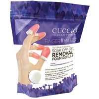 Thumbnail for Cuccio Finger Mates Soak Off Gel Removal System – 100 Disposable Foam Refills