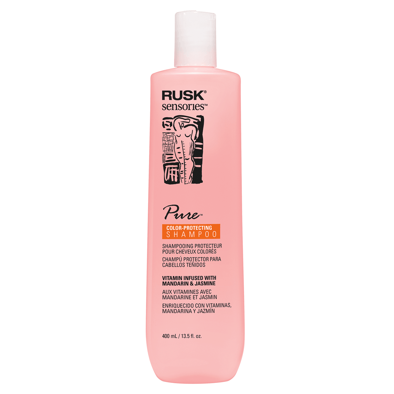 Rusk Sensories Pure Shampoo 13.5 fl oz
