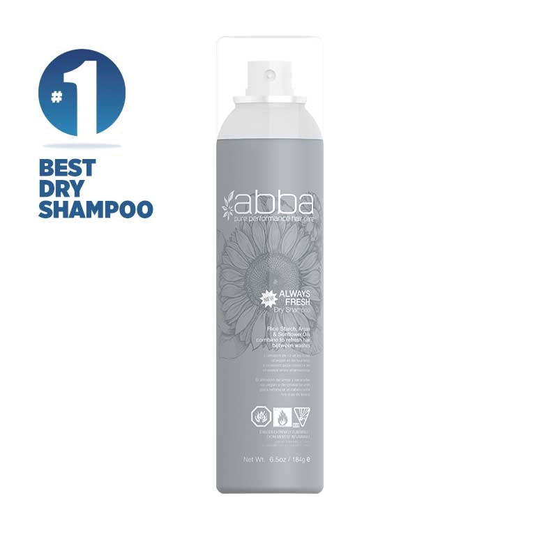 Abba  Always Fresh Dry Shampoo  6.5oz