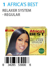 Thumbnail for Africa's Best NoLye Relaxer Kit  Regular