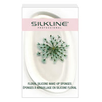 Thumbnail for Silkline Floral Silicone Makeup Sponges SPONGEFL1DBC/02551