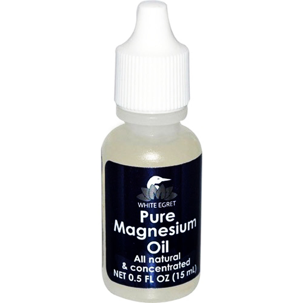 White Egret Pure Magnesium Oil 0.5 fl. oz. / 15ml MAG01