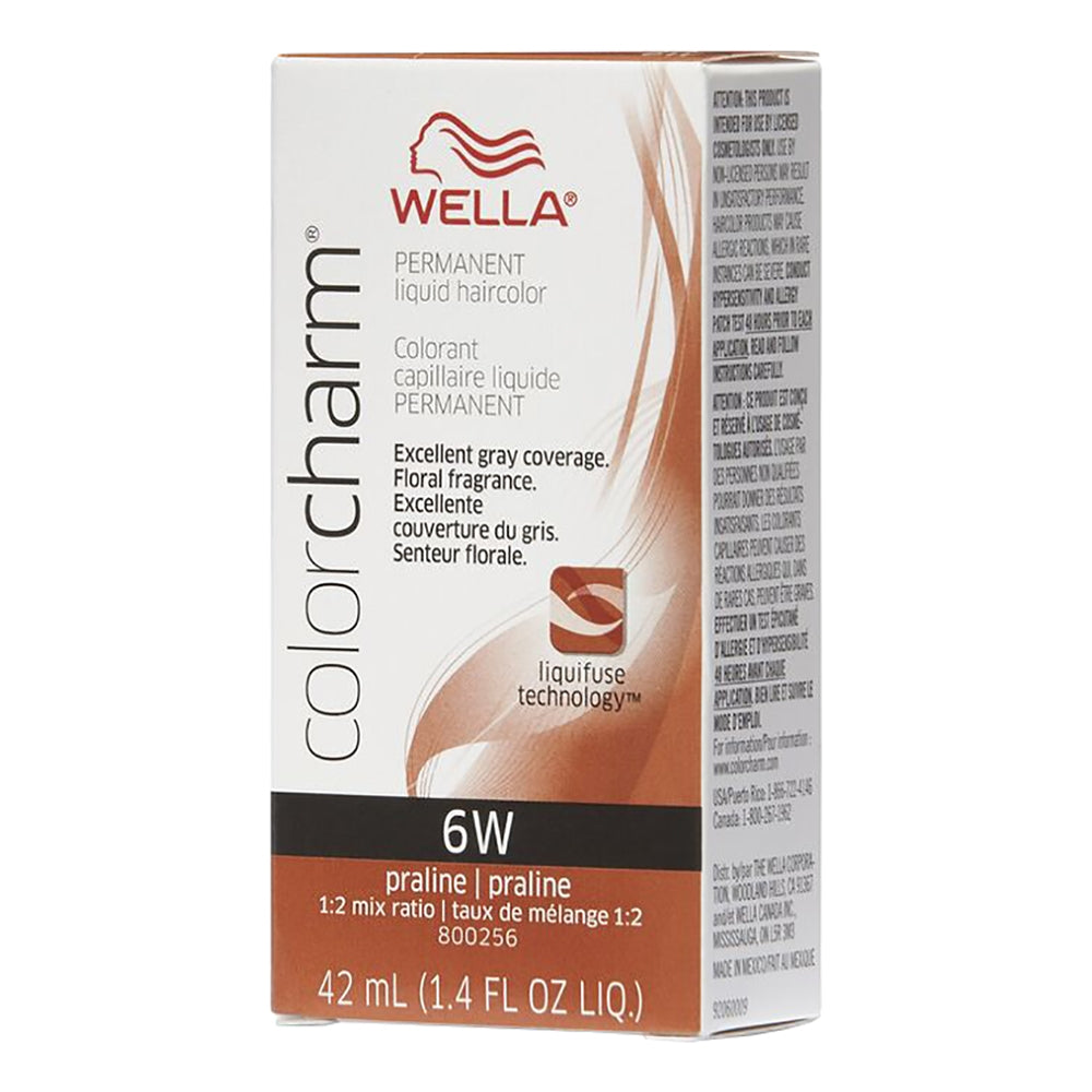 Wella C.C. Hair Color 6W Praline 1.4 oz 10607