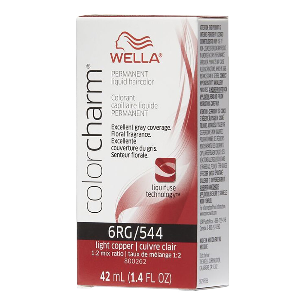 Wella C.C. Hair Color 6RG/544 Light Copper 1.4 oz 10623