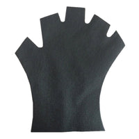 Thumbnail for Disposable Non-Woven Gloves W/Fingertips Cut Off 25pr DSG-BK