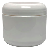 Thumbnail for White Double Wall Dome Jars 4 oz 00799