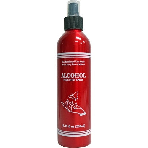 Berkeley Alcohol Fine Mist Spray Bottle 8.5oz - Red BT552-RE