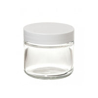 Thumbnail for Berkeley Clear Thick-Wall PS Round Jar WhiteCap 70ml BJ302WH