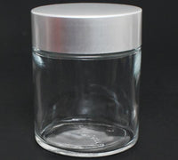 Thumbnail for Berkeley Clear Glass Jar With Aluminum Cap 100 ml BT144SV