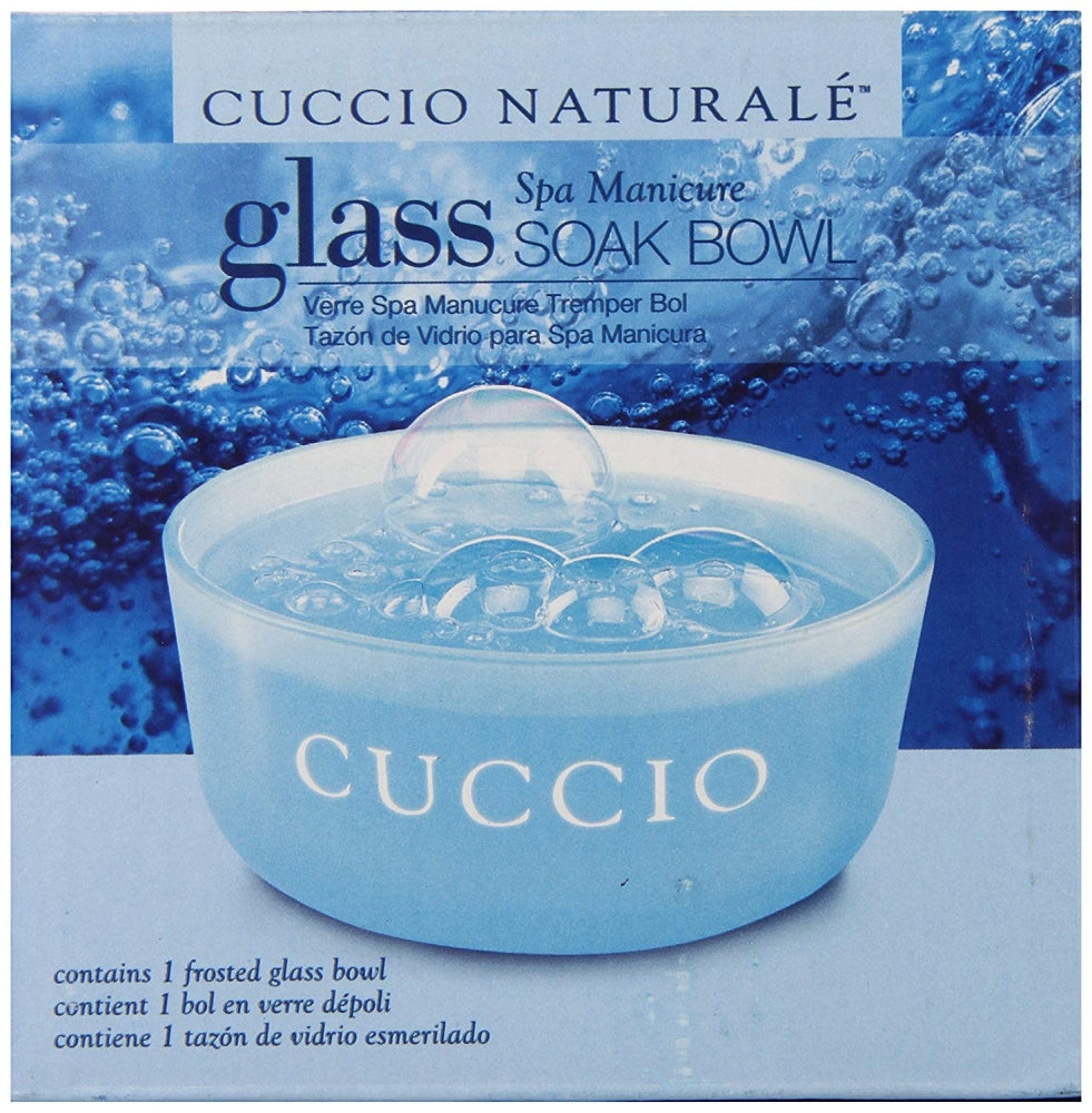 Cuccio Glass Soak Bowl for Manicure
