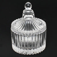 Thumbnail for Berkeley Vintage Glass Jar & Cup W/Glass Lid TG025