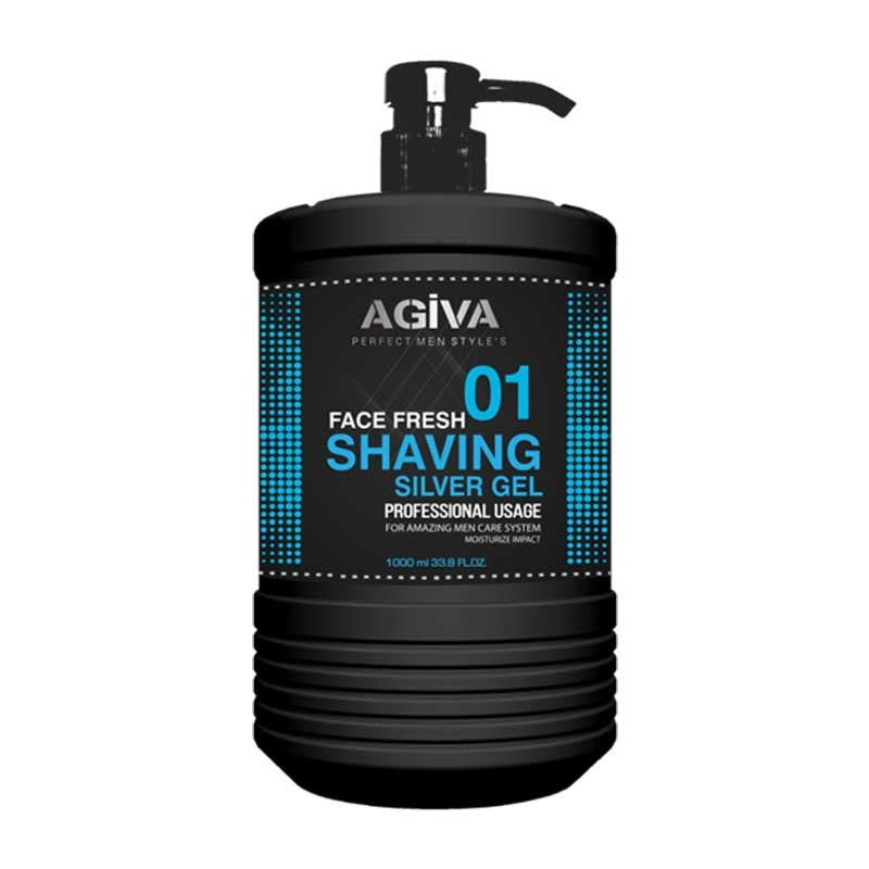 Agiva  Shaving Gel 01 Silver  1L