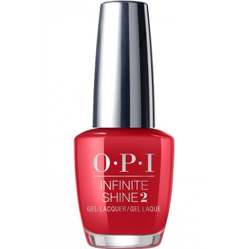 OPI Infinite Shine Big Apple Red 0.5oz