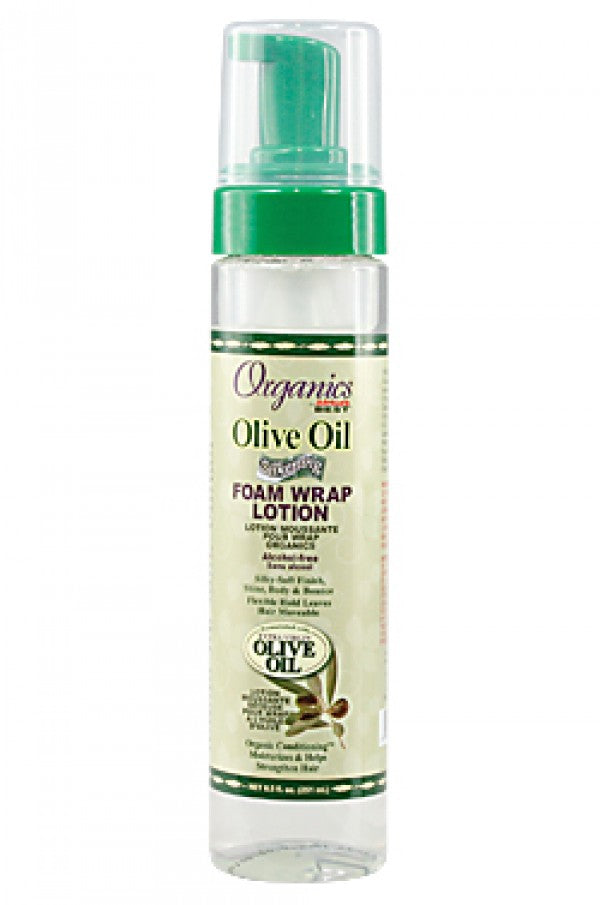 Africa's Best Organics Olive Oil Foam Wrap Lotion (8.5 oz)