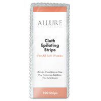 Thumbnail for Allure Cloth Epilating Strips 100pk - Small