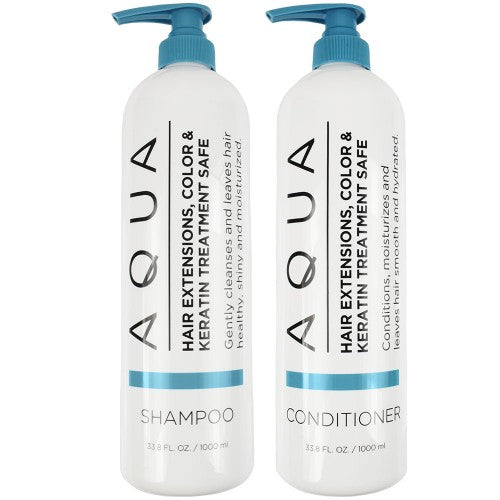 Aqua Shampoo Conditioner Backbar Litre Duo