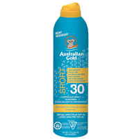 Australian Gold Sport Continuous Spray Sunscreen 6oz SPF 30