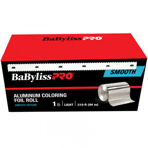 BaBylissPRO Foil - Smooth,  LIGHT weight Silver, 1lb Roll, 310 ft. 