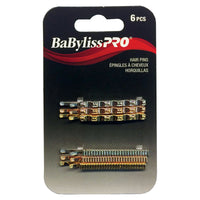 Thumbnail for BabylissPRO TEXTURED HAIR PINS SET (6 PCS)