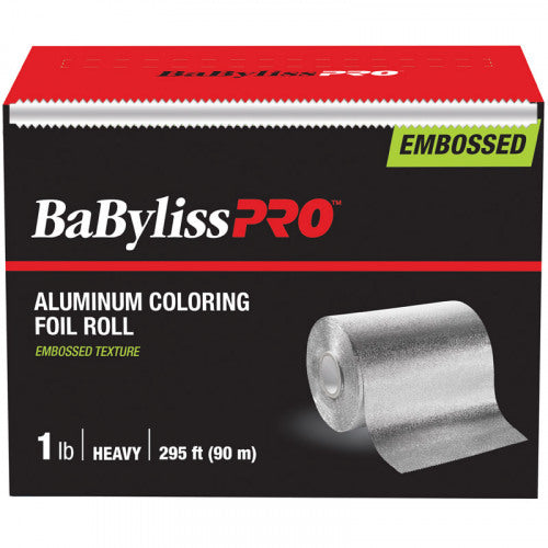 BaBylissPRO Foil  - Embossed, HEAVY weight,  1 lb box Silver  