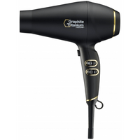Thumbnail for BaBylissPRO Graphite Titanium Ionic Dryer With Barrel Accessory  