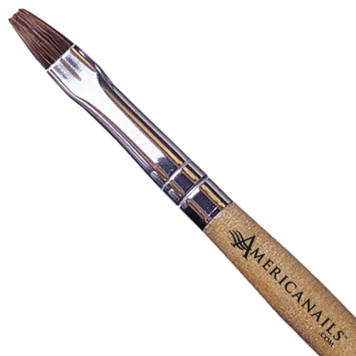 Americanails Flat Sable Acrylic Brush - NC0018